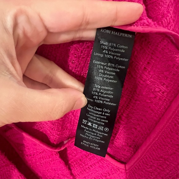 KOBI HALPERIN ELLE TWEED JACKET - Picture 5 of 10